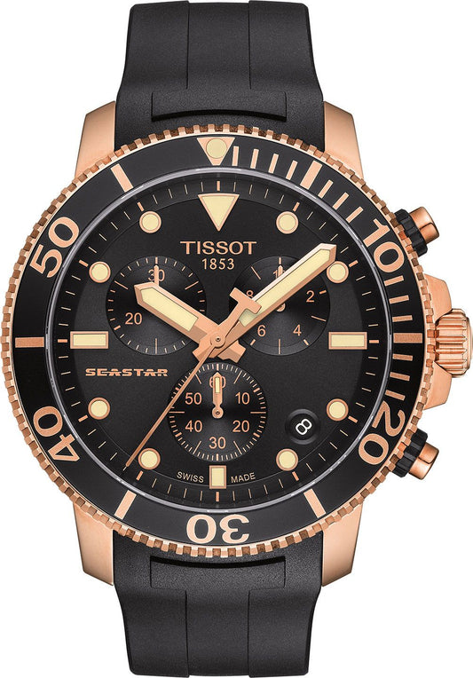 *issot Seastar 1000 Chronograph - Bronze