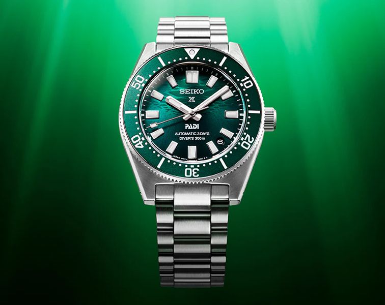 Prospex 1965 Heritage Diver's PADI Special Edition in Green