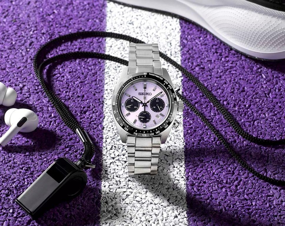 Prospex Speedtimer 2025 Tokyo World Athletics Championships Limited Edition in Edo Purple