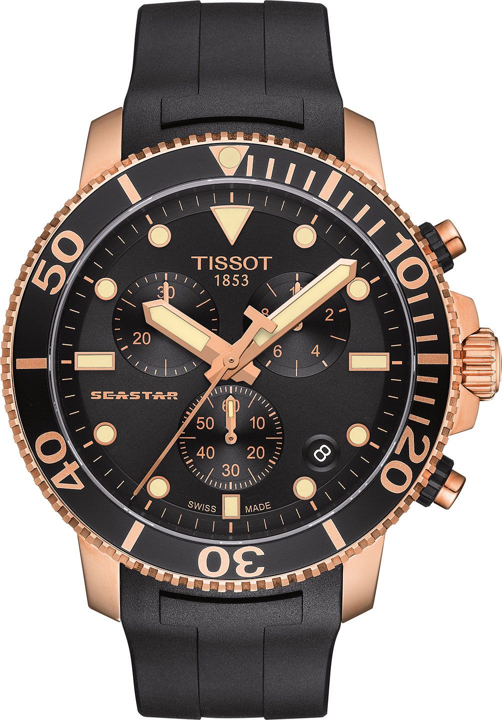 *issot Seastar 1000 Chronograph - Bronze